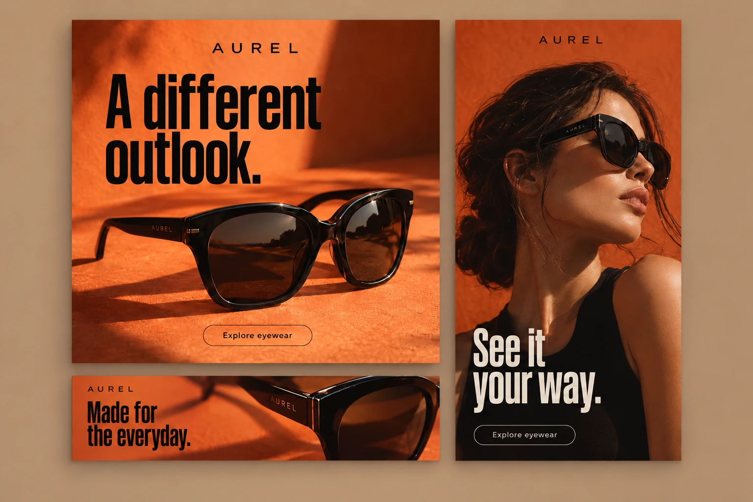 Aurel Eyewear campaign