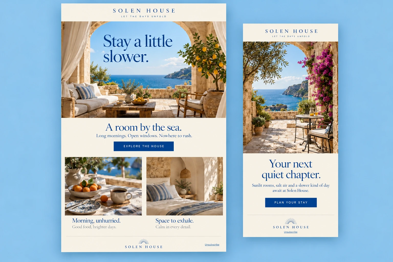Solen House hospitality email