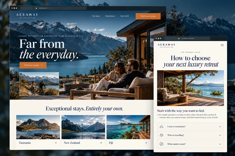 Aeraway website