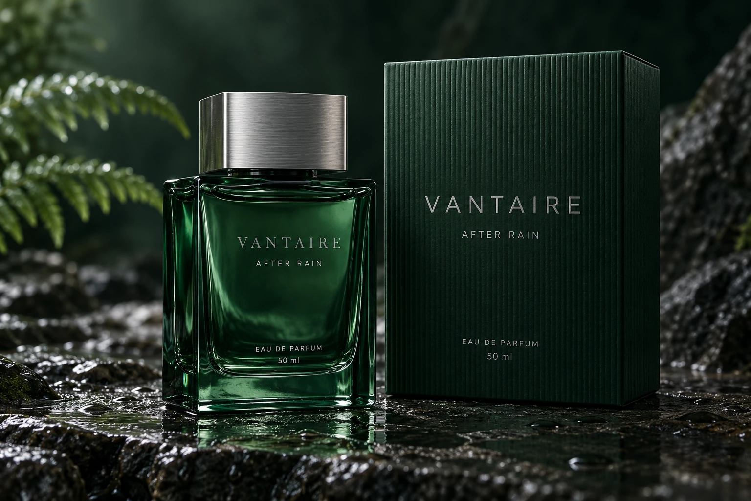 Fragrance bottle carton design presentation