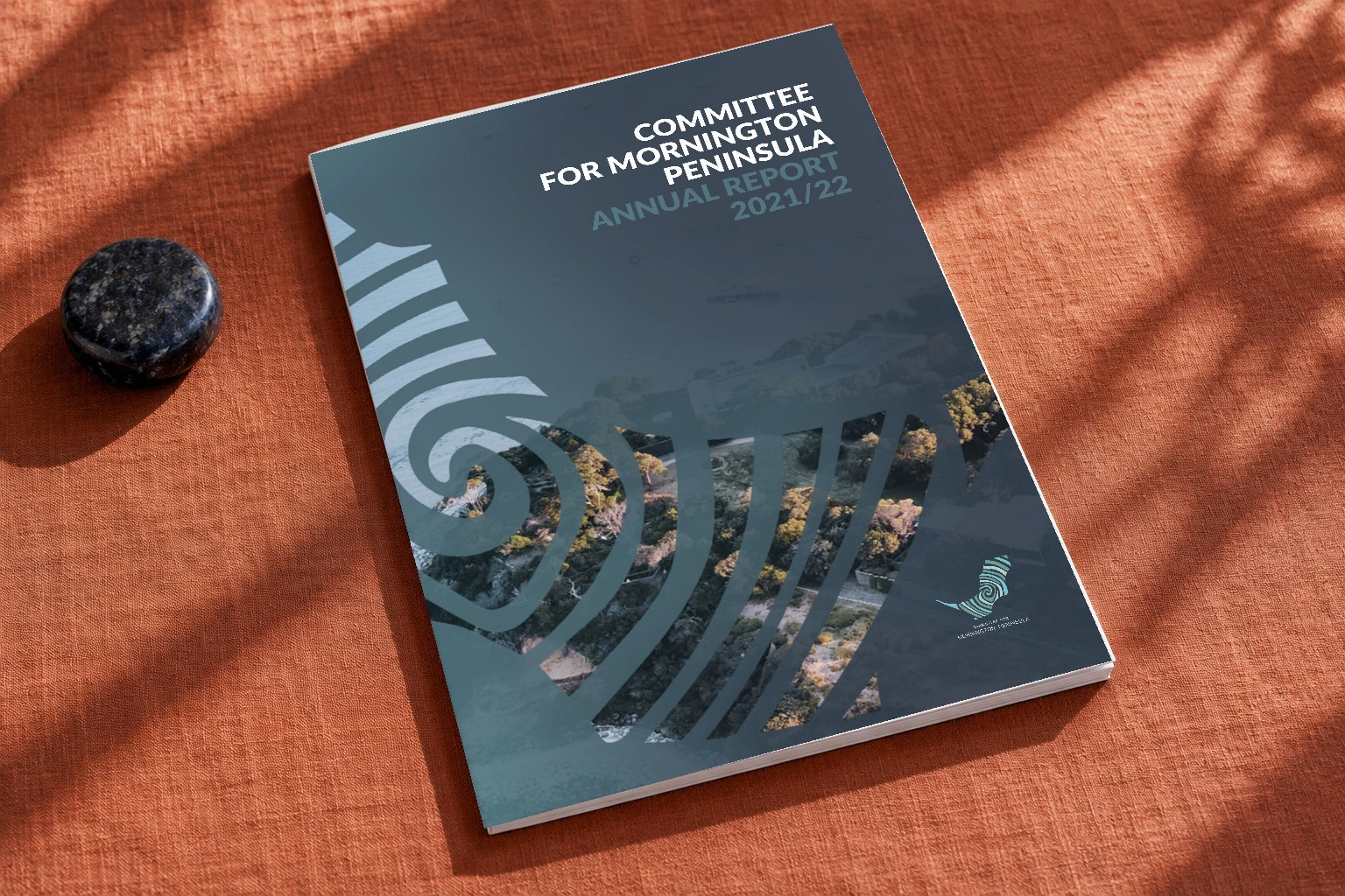 Committee for mornington peninsula annual report design presentation