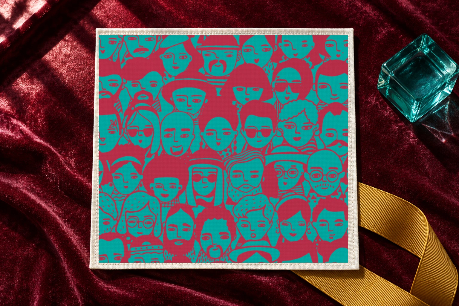 Winefolk people textile study design presentation