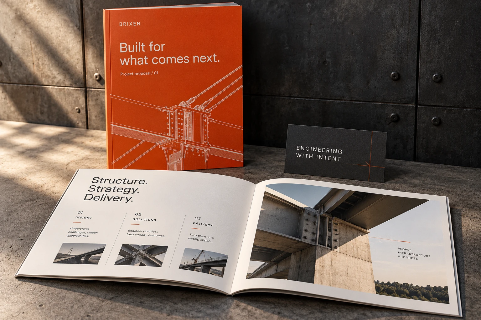 Brixen Engineering proposal system design mockup
