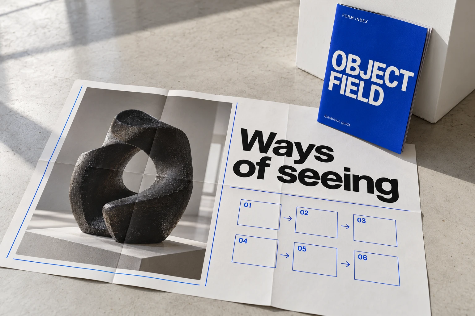 Exhibition handout design presentation