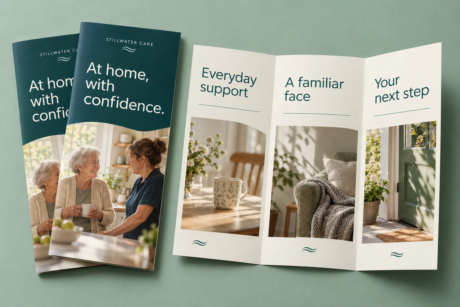 Dl service brochure design presentation