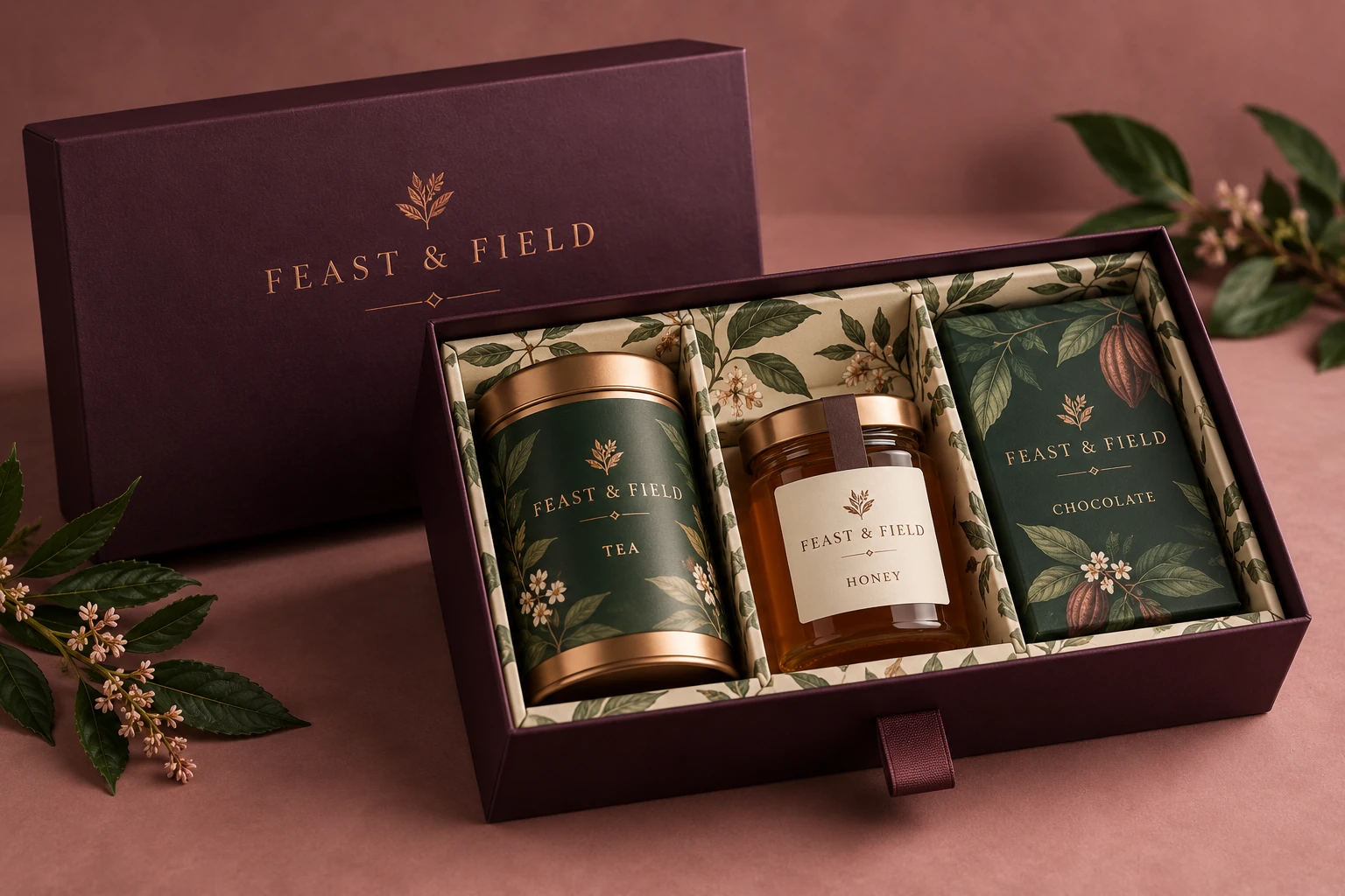 Gift hamper system design presentation