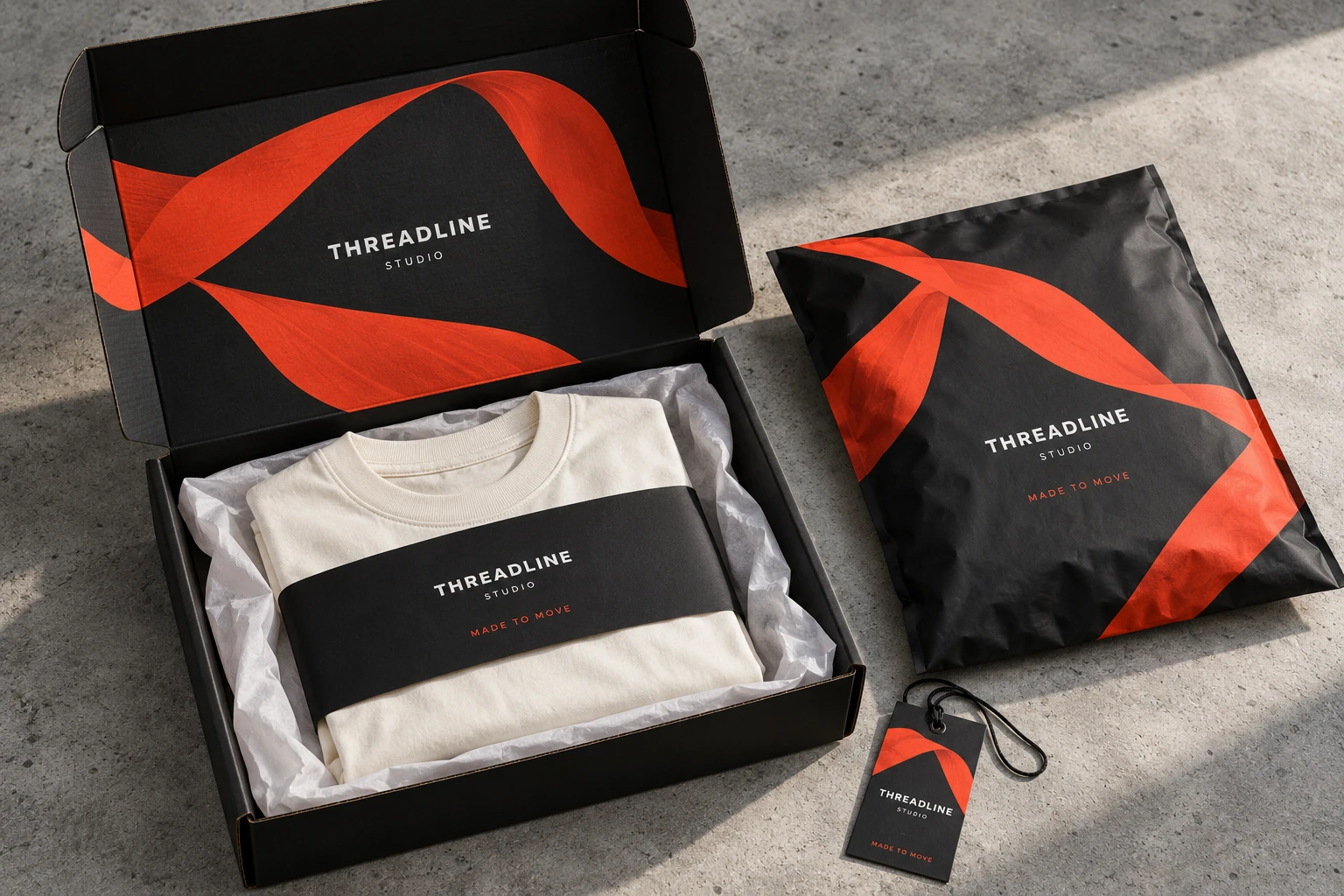 Apparel mailer design presentation