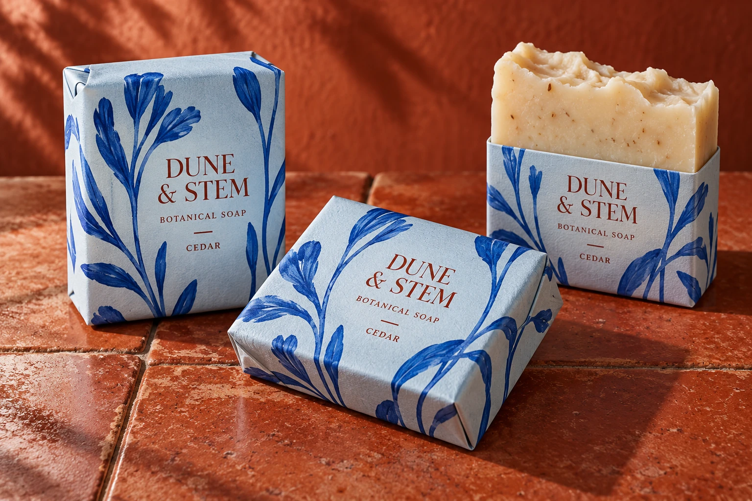 Soap sleeve design presentation
