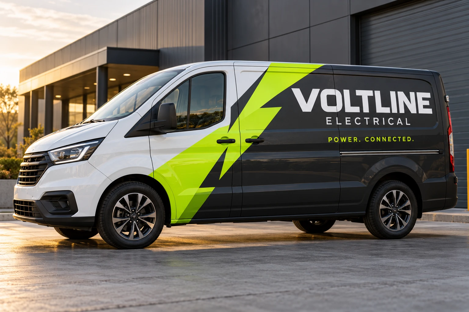 Voltline van design presentation