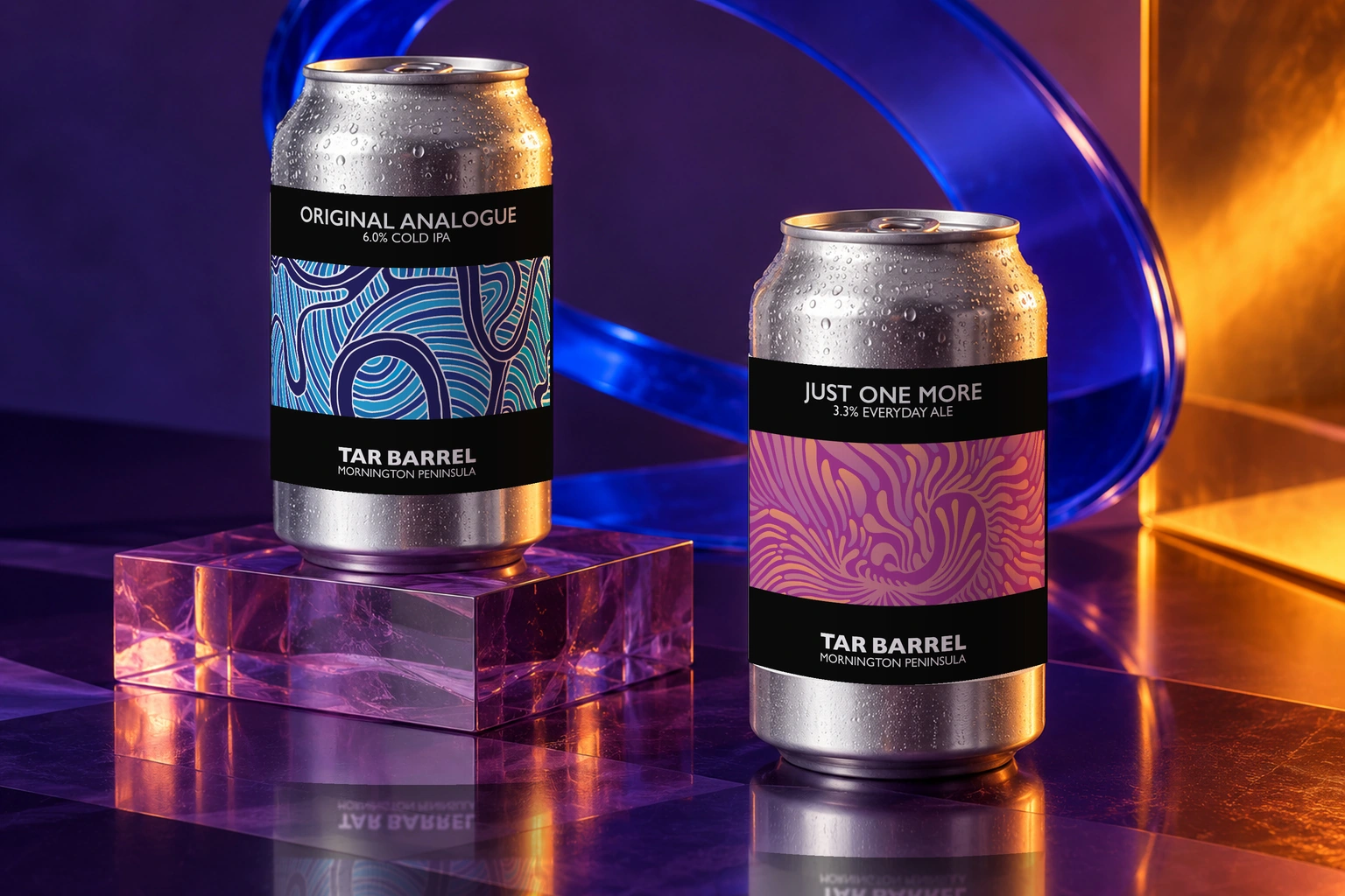 Tar barrel analogue expression range design presentation