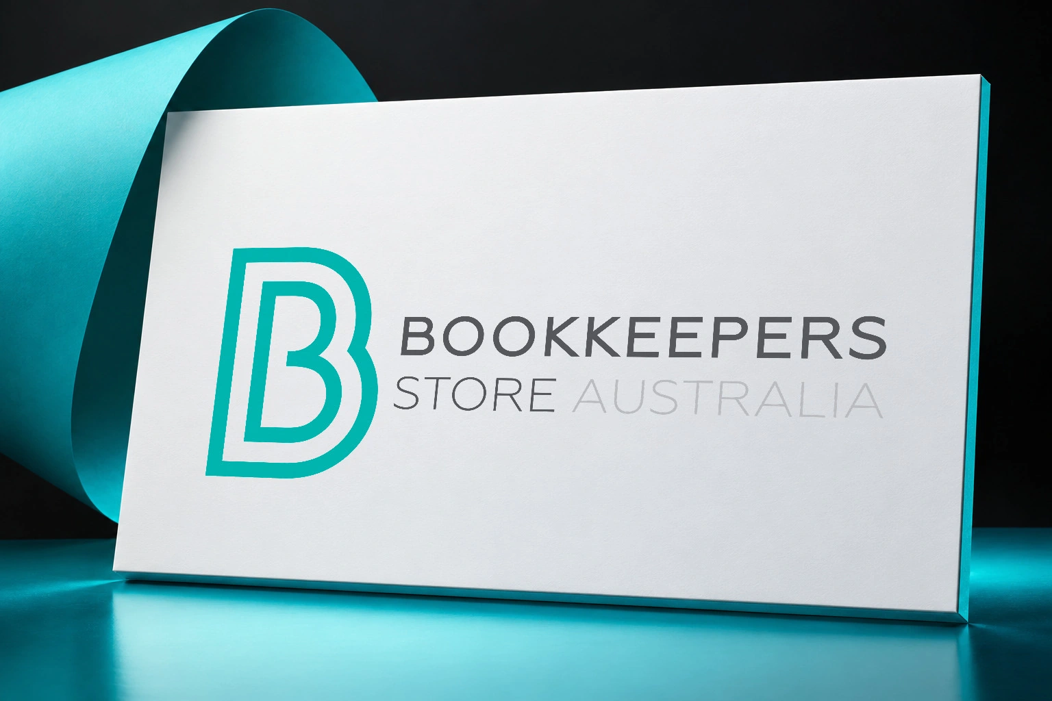 Bookkeepers Store · Turquoise paper
