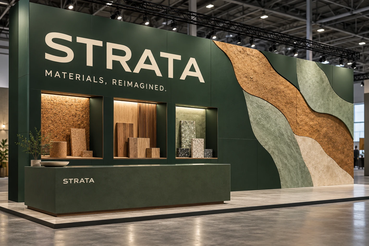 Strata exhibition design presentation
